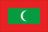 Bandera de Maldivas